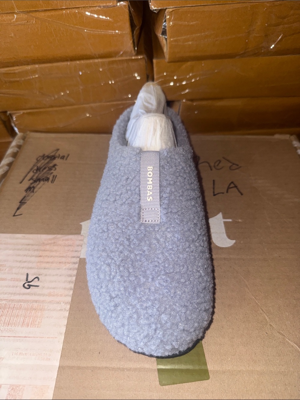 NWT Bombas Women’s Sunday Slipper Nimbus Grey Size 8